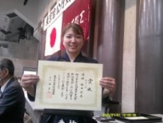 第59回全日本剣道大会　女子の部　優勝　梅本　莉奈